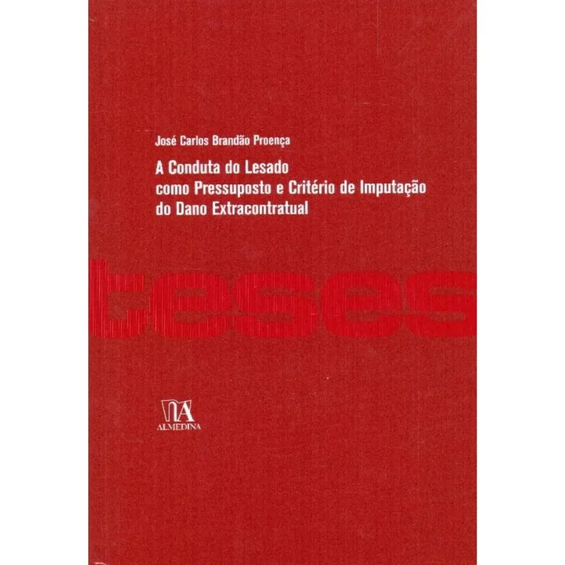 Conduta Do Lesado Como Pressuposto E Critério De Imputação Do Dano Extracontratual