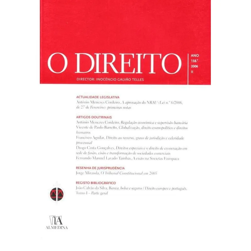 O Direito - Ano 138.º, 2006 - II