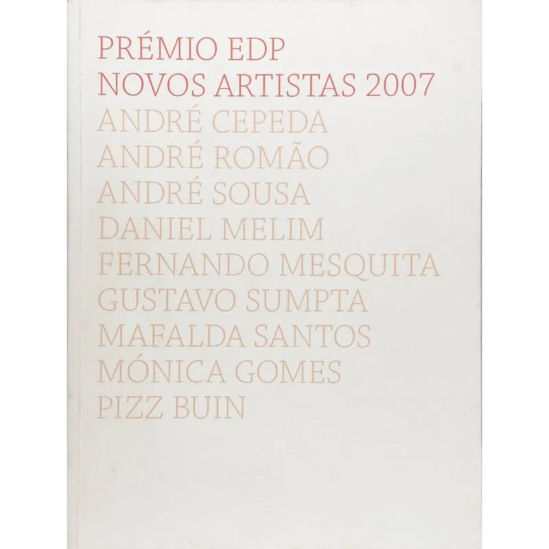 Prémio EDP novos artistas 2007