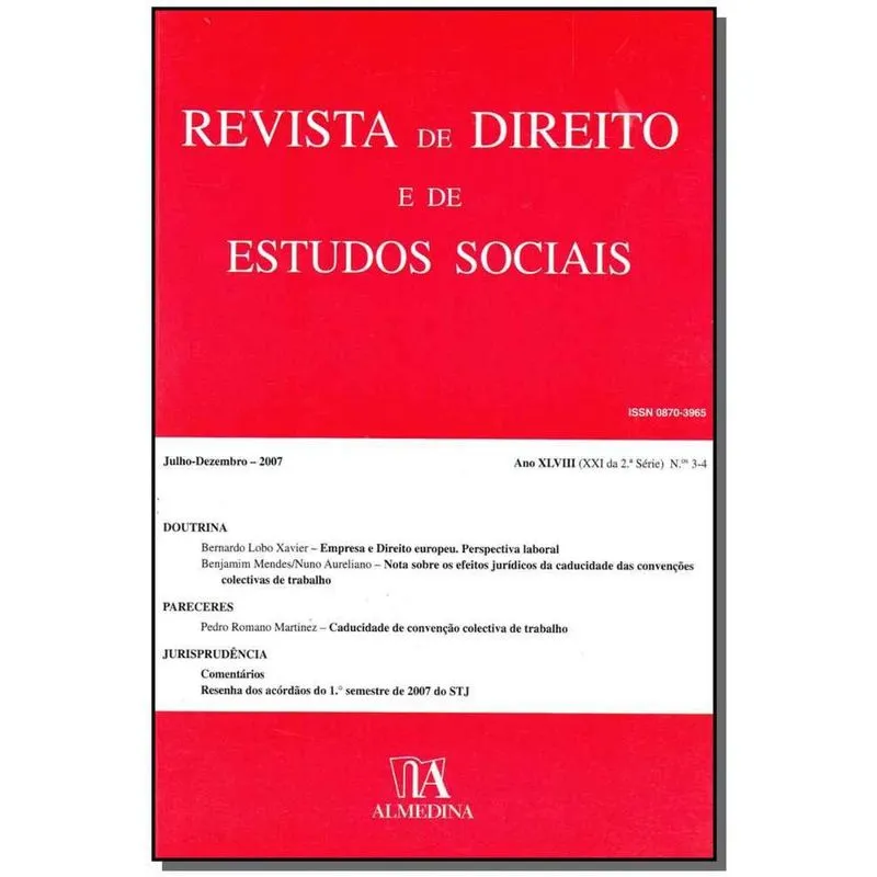 Revista de Direito e de Estudos