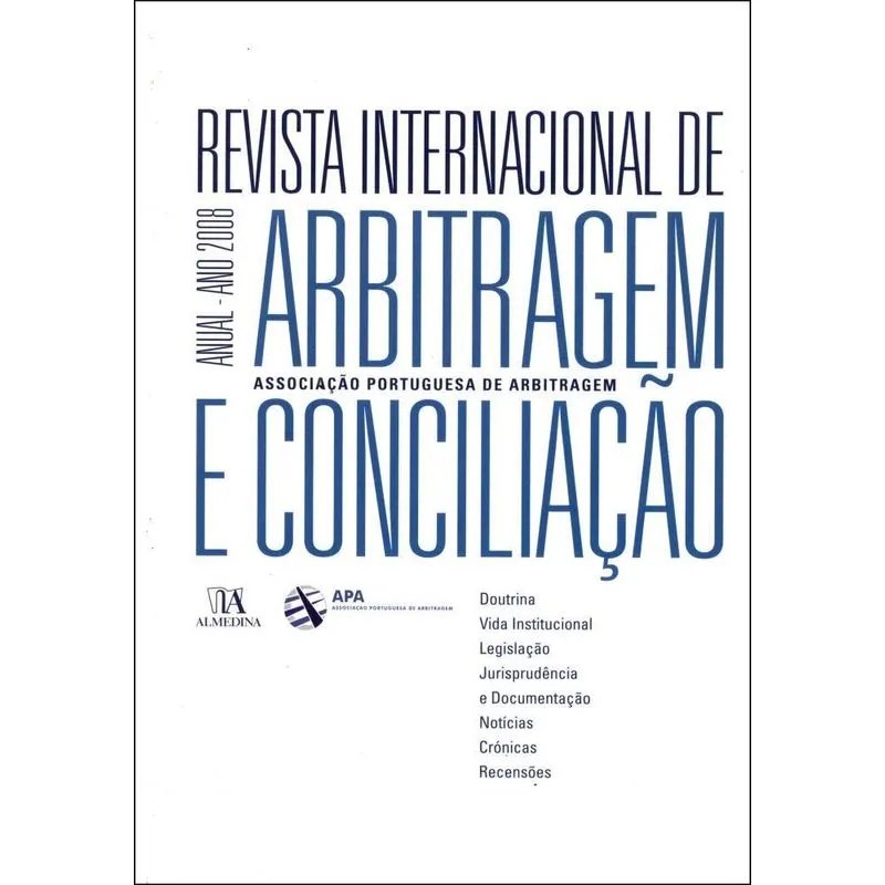 Revista internacional de arbitragem e conciliação