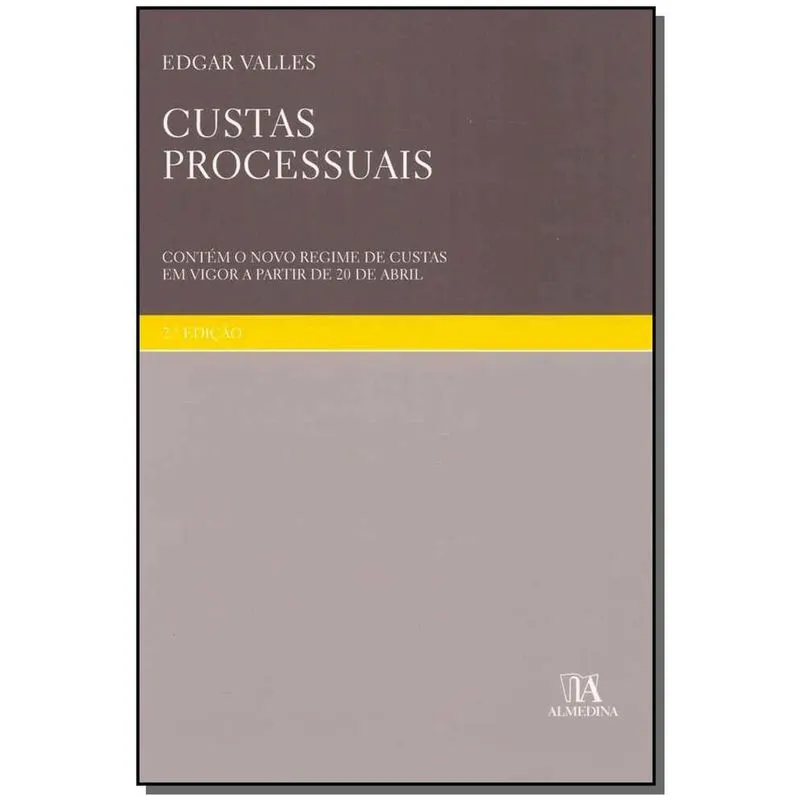 Custas Processuais - 02Ed/09