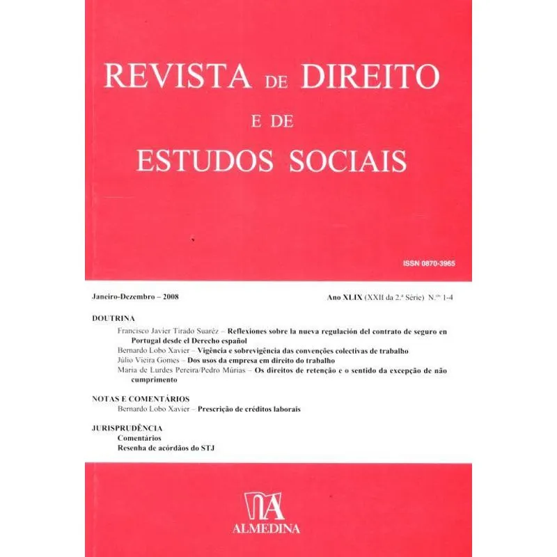 Revista De Direito E De Estudos Sociais