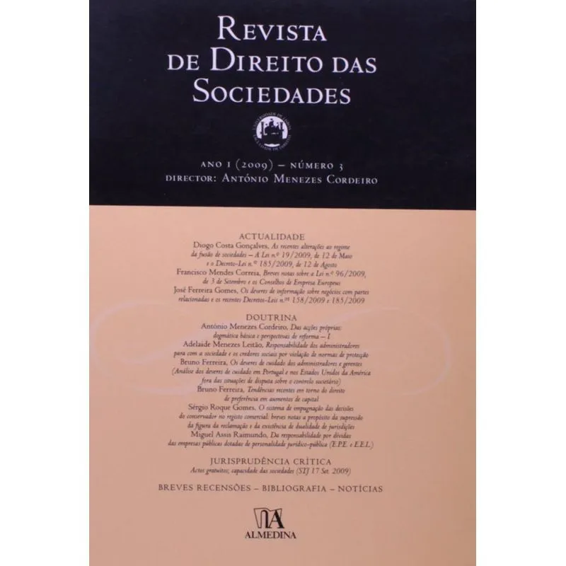 Revista de direito das sociedades