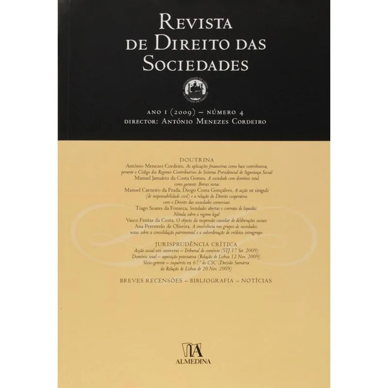 Revista de direito das sociedades