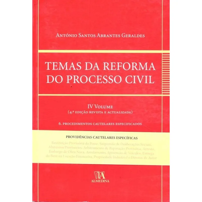 Temas da reforma do processo civil