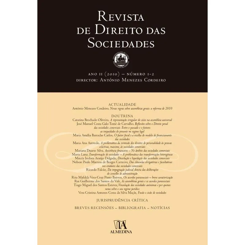 Revista de direito das sociedades