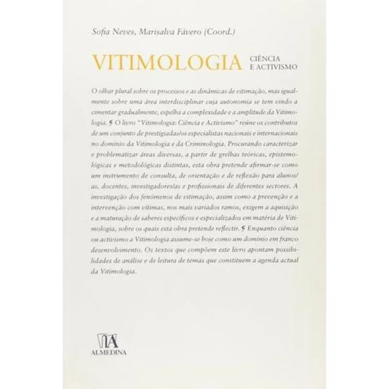 Vitimologia - Ciencia e Activismo