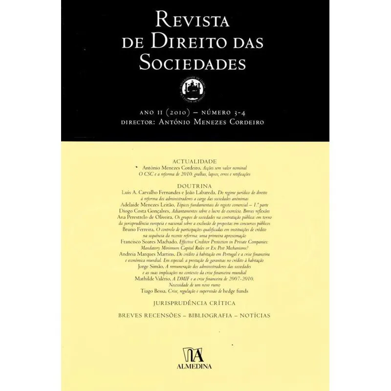 Revista de direito das sociedades