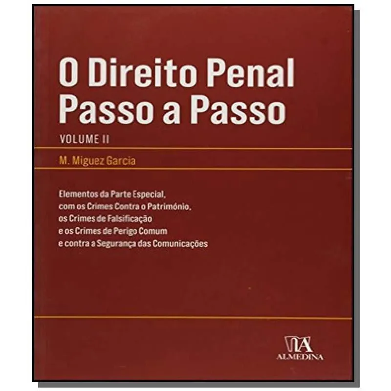 Direito Penal Passo A Passo, o: Elementos Da Parte