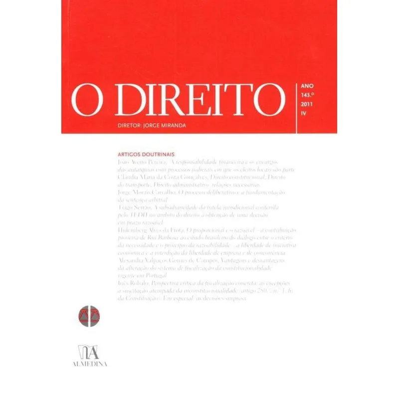 O Direito - Ano 143.º, 2011 - IV