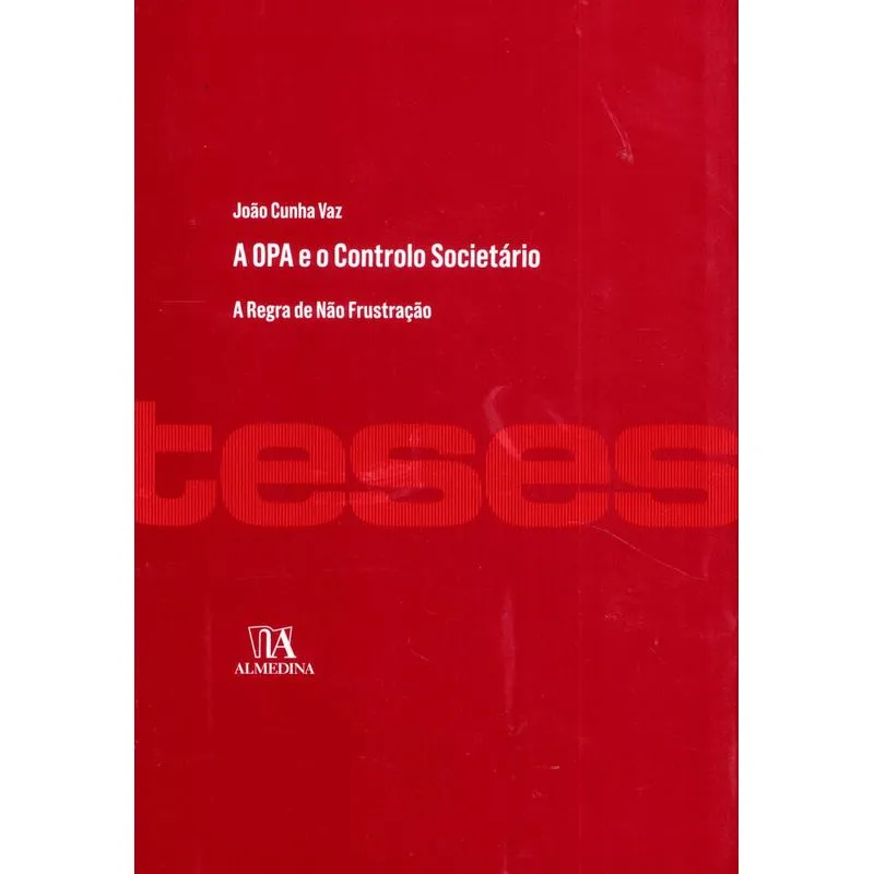 A OPA e o controlo societário