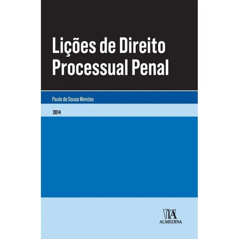 Lições de direito processual penal