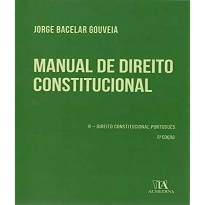 Manual De Direito Constitucional - Vol Ii