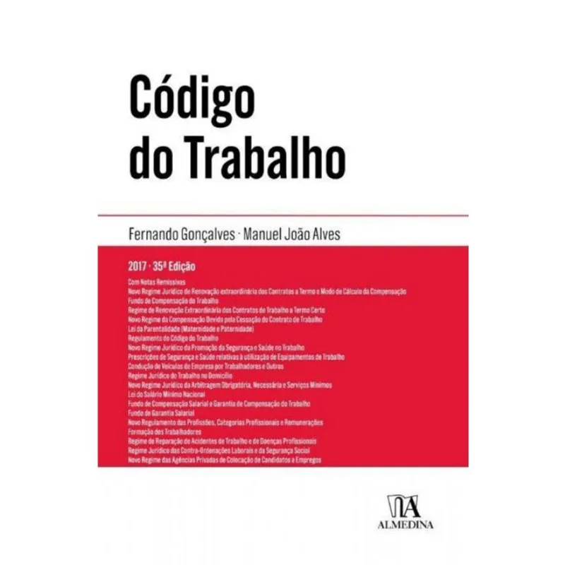 Código do Trabalho -35Ed/17