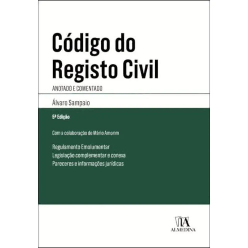 CÓDIGO DO REGISTO CIVIL