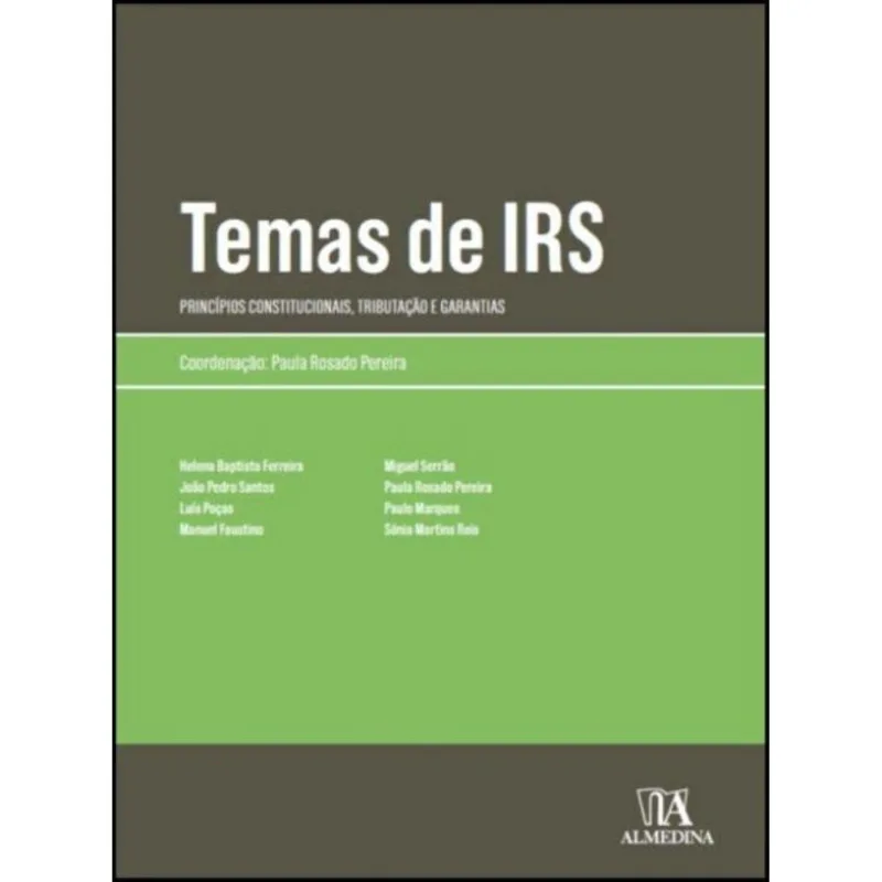 Temas De Irs- Principios Constitucionais, Tribut..