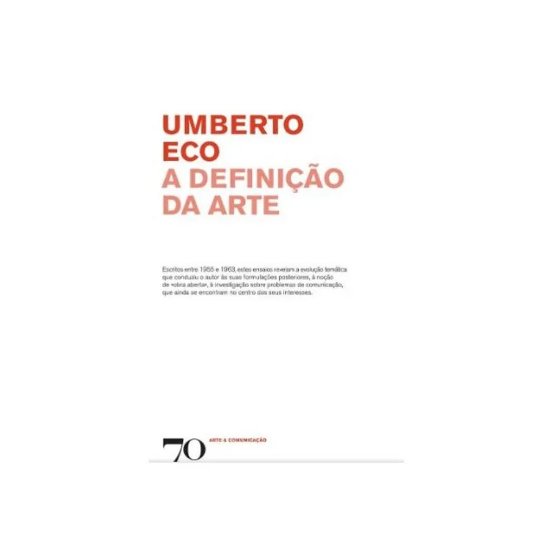 DEFINIÇAO DA ARTE, A