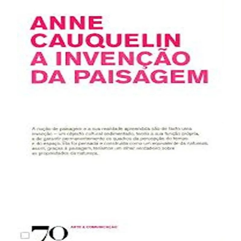 Invencao Da Paisagem
