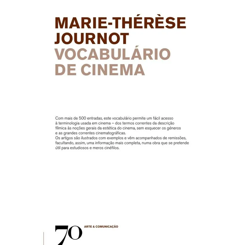 Vocabulario De Cinema