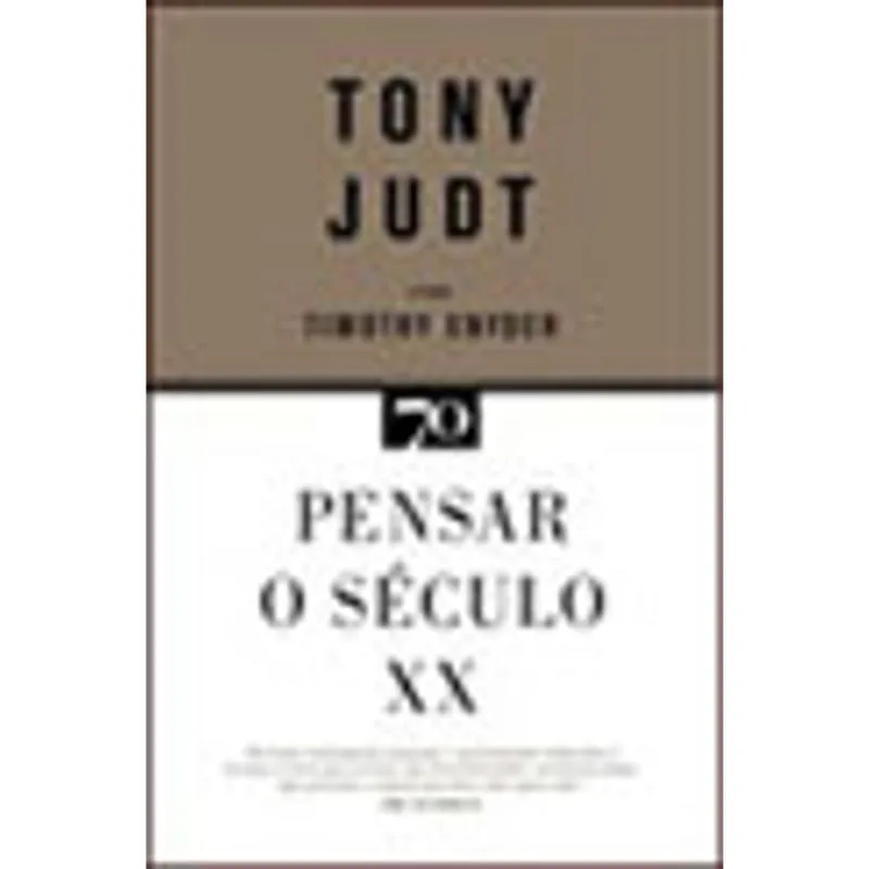 PENSAR O SECULO XX