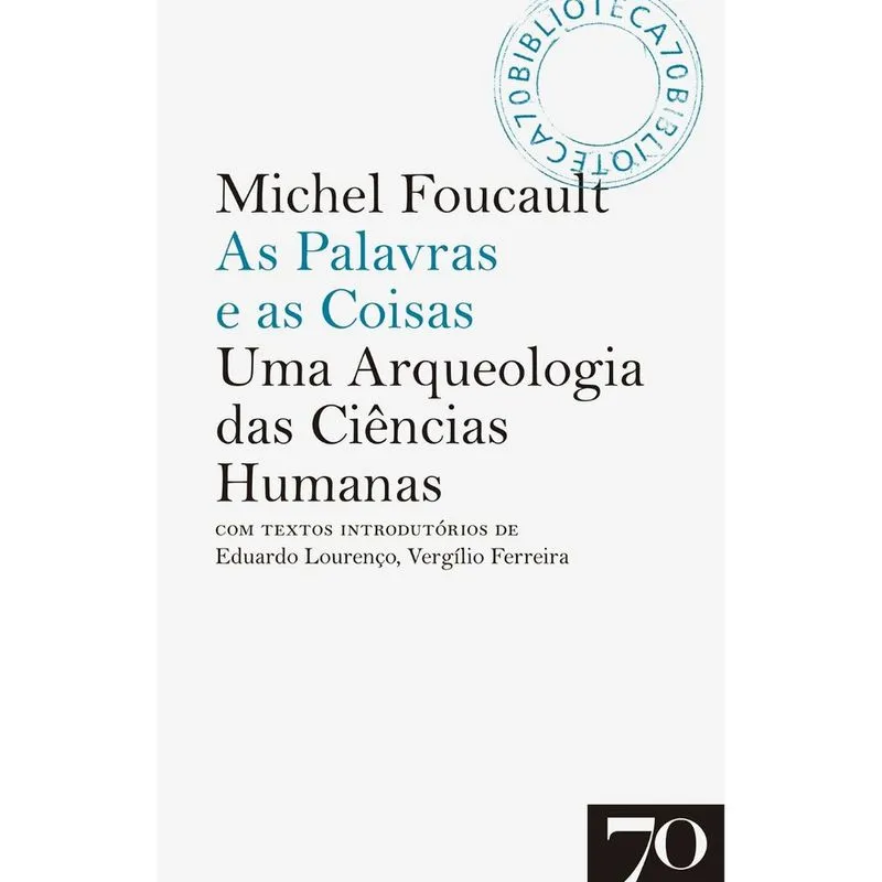 Livro - As Palavras e as Coisas