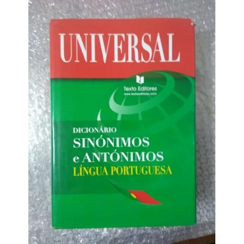 Usado - Universal Dicionário Sinónimos E Antónimos Língua Portuguesa
