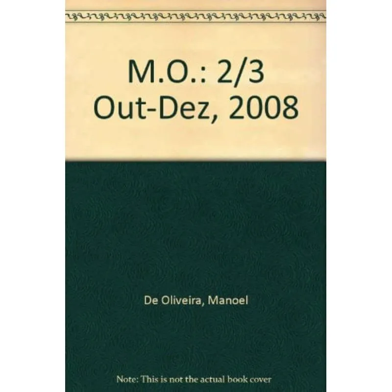 MANOEL DE OLIVEIRA V. 02