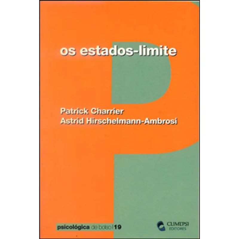 ESTADOS LIMITE, OS - LIVRO DE BOLSO