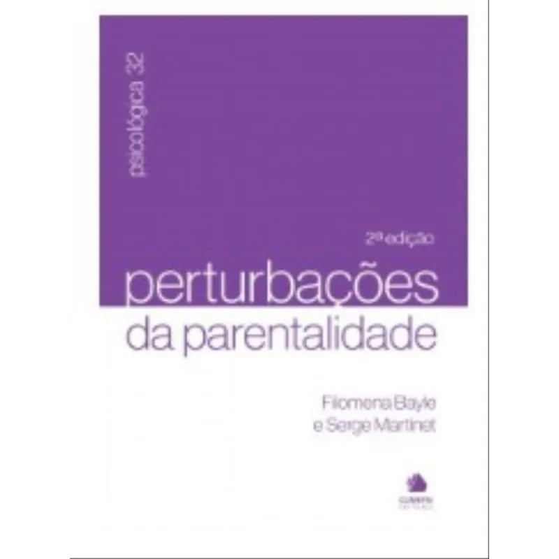 PERTURBAÇÕES DA PARENTALIDADE