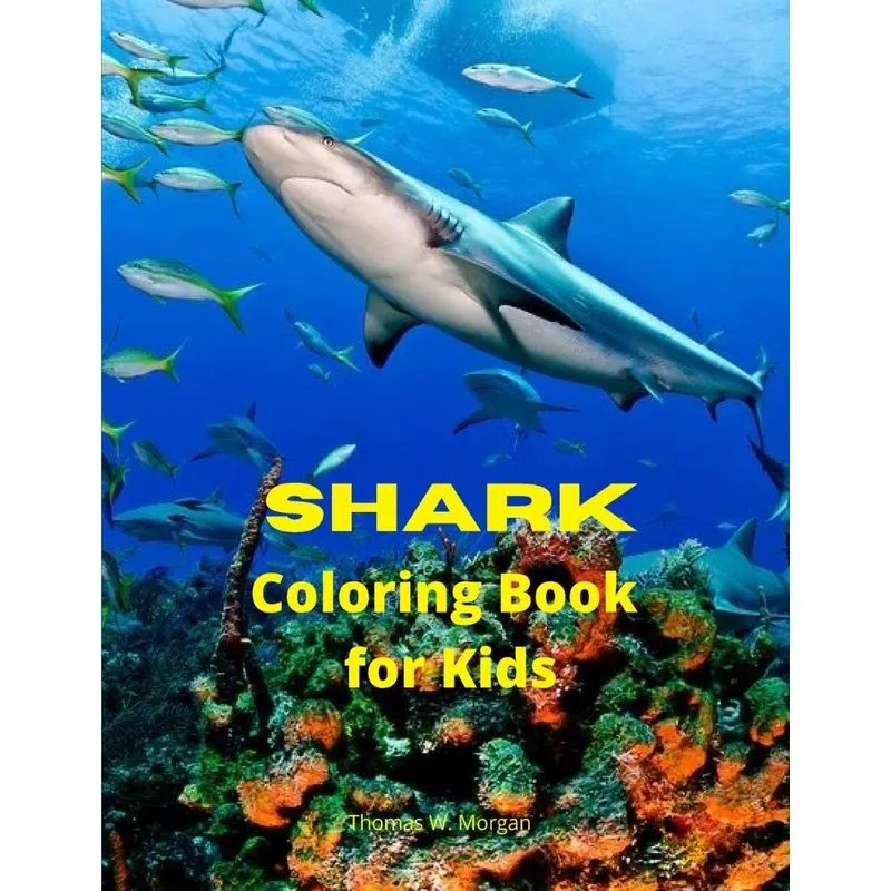 Shark Coloring Book for Kids