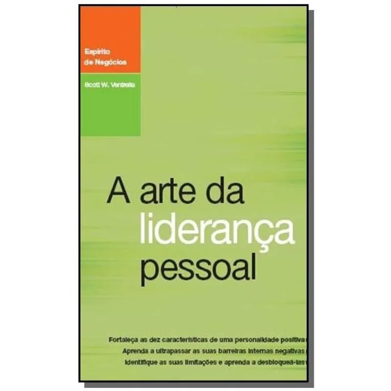 A Arte Da Liderança Pessoal