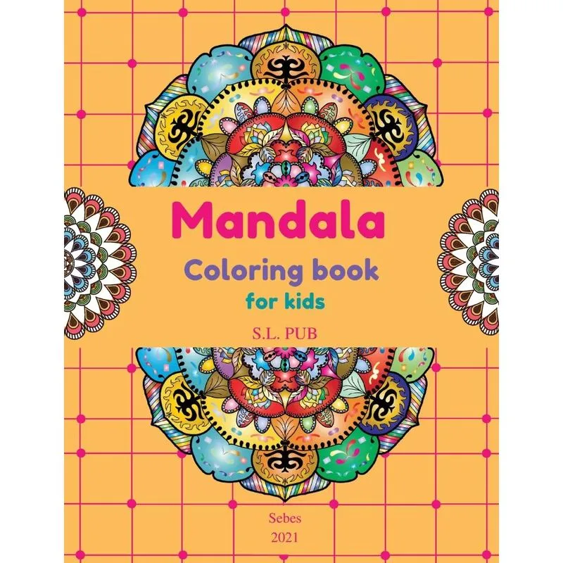 Mandala coloring book for kids