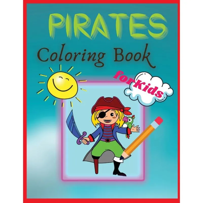 Pirates Coloring Book For Kids