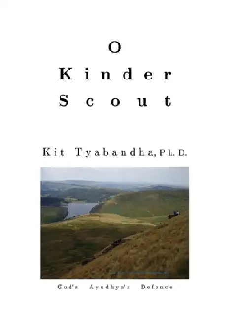 O Kinder Scout Hardcover