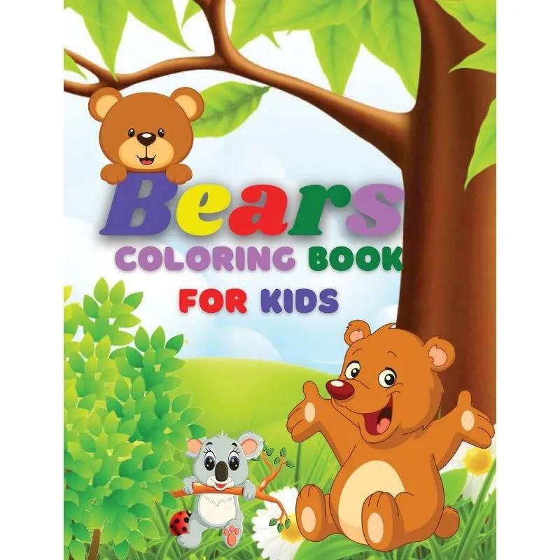 Bears Coloring Book For Kids