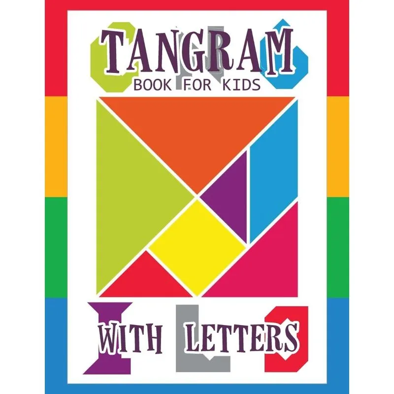 Tangram Book for Kids with Letters