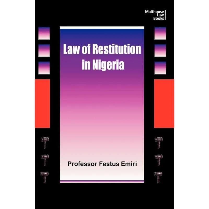 The Law of Restitution in Nigeria