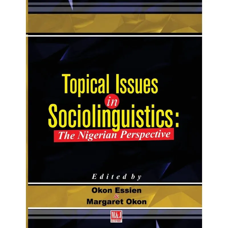 Topical Issues in Sociolinguistics