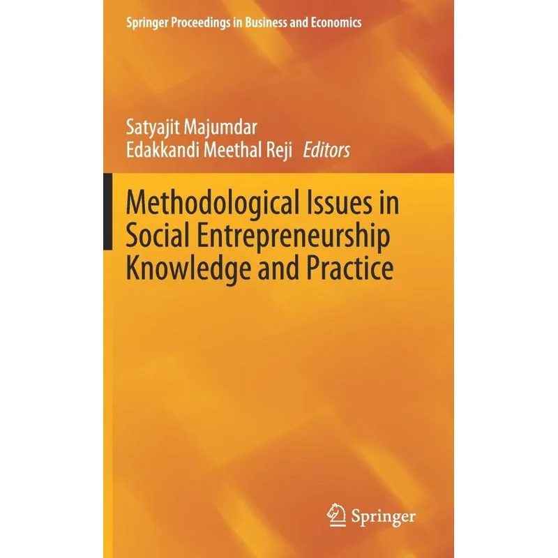 Methodological Issues in Social Entrepreneurship Knowledge