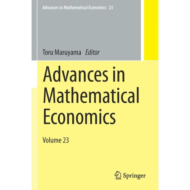 Advances in Mathematical Economics
