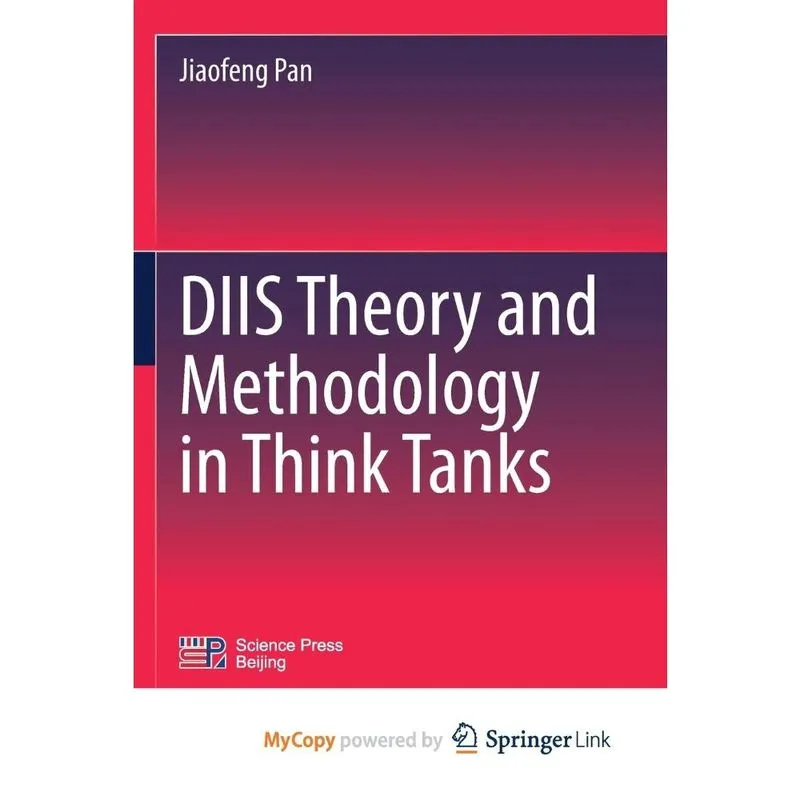 Livro diis Theory and Methodology in Think Tanks