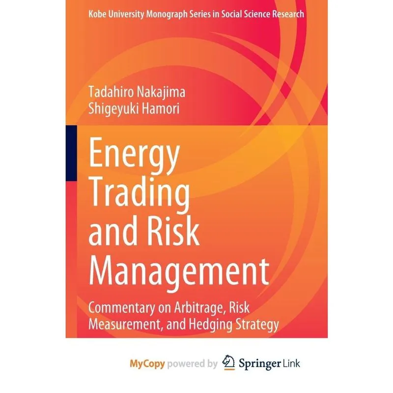 Livro Energy Trading and Risk Management
