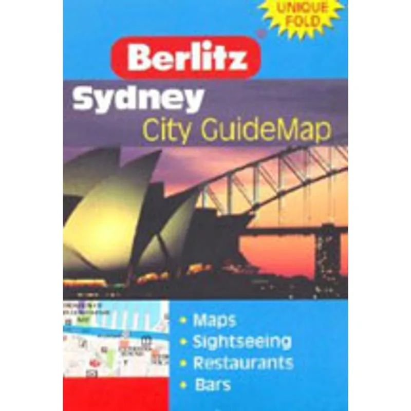 BERLITZ SYDNEY CITY GUIDEMAP