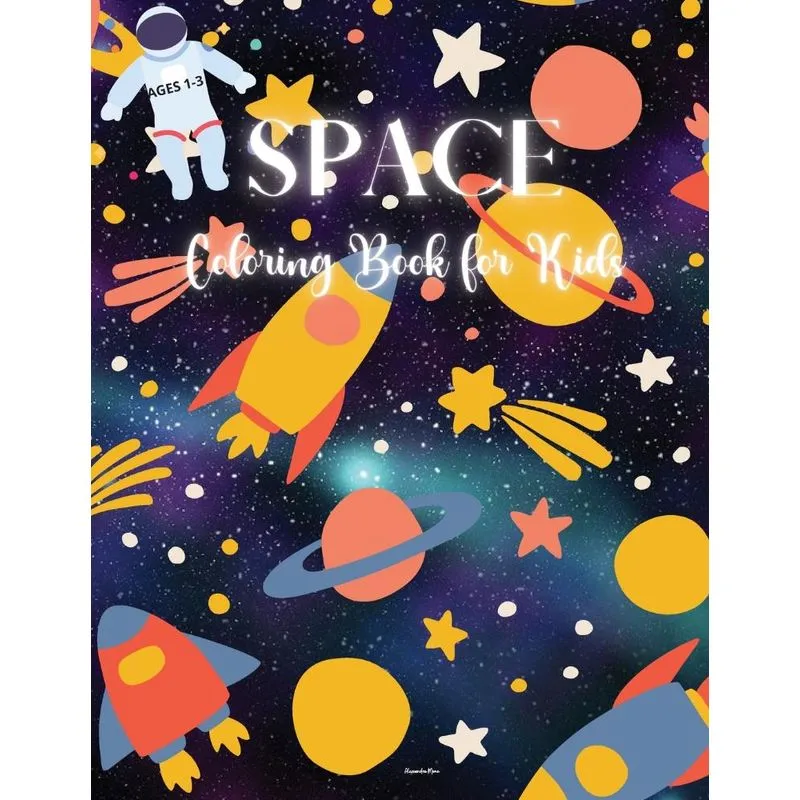 Space Coloring Book for Kids
