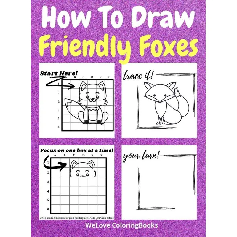 How To Draw Friendly Foxes