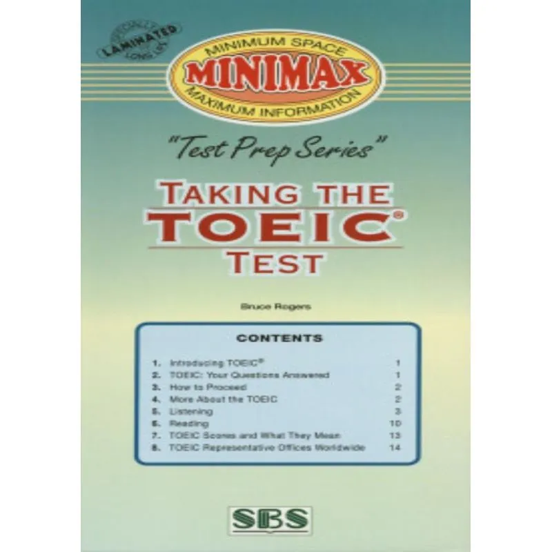 Minimax - Taking The Toeic Test