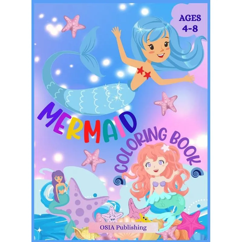 Mermaid Coloring Book
