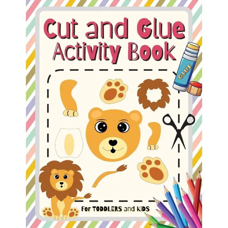 Cut and Glue Activity Book