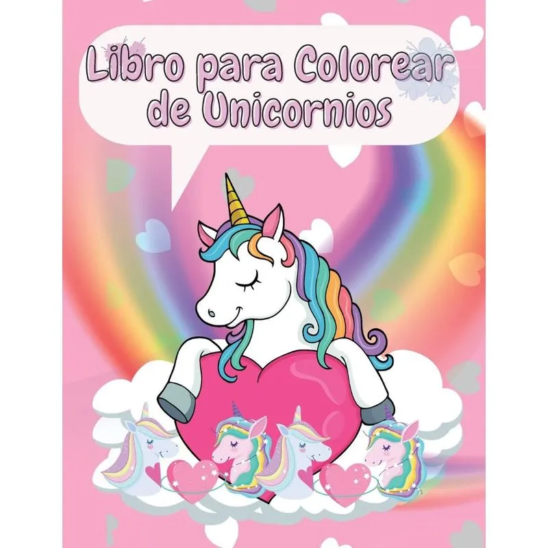 Libro para Colorear de Unicornios